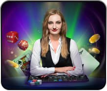 Ilustrasi menampilkan permainan sportsbook dan slot online di kinghorsetoto